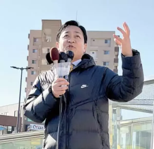 国民・玉木代表が埼玉入り　減税実績を強調　高市政権の「最短で到達できるナビの役割を果たしたい」