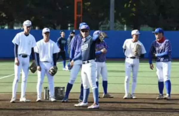 立正大と熊谷商高の野球部が合同練習　両校の監督が立正大硬式野球部の同期　「教える難しさを知った」大学生　学びを得た高校生「ここに近づいていかないと甲子園は行けない」