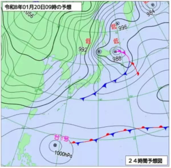 【速報】埼玉県に強風注意報　21日から関東北部など大雪の恐れ　強い寒気流入　25日以降も降雪続く見込み