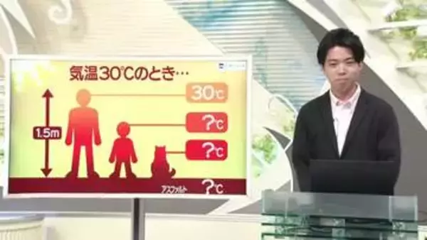 【天気／山形】天気ふりかえり＆気温30℃子ども・ペットの体感は？　中村友祐気象予報士の天気予報(1)