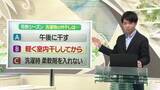 「【天気／山形】花粉シーズンは室内干ししてから外干し＆詳しい天気　中村友祐気象予報士の天気予報(2)」の画像1