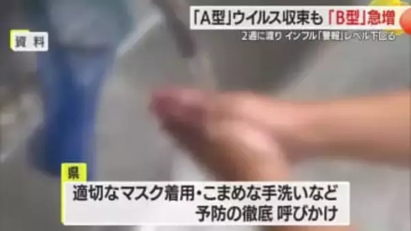 【インフルエンザ】患者数268人（前週比+3人）　B型ウイルス感染者増加・3割以上　山形