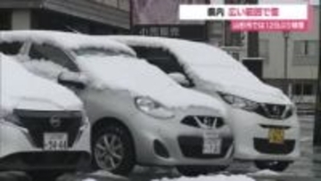 【天気／山形】県内広い範囲で雪・山形市では2月19日以来12日ぶり積雪　5日午前にかけ雪や雨の見込み