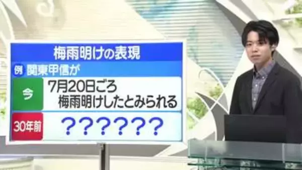 【天気／山形】天気ふりかえり＆昔は梅雨明け発表どうしてた？　中村友祐気象予報士の予報(1)