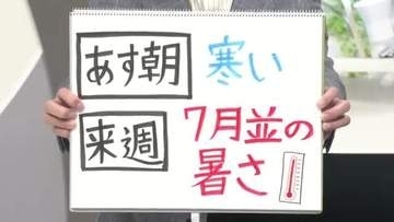 【エンドトーク】「23日朝寒い、来週7月並みの暑さ」週末のポイント＆きょうの1枚　山形