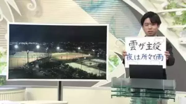 【エンドトーク】「雲が主役・夜はところどころで雨」　きょうの1枚＆15日の天気のポイント　山形