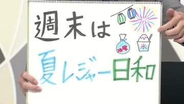 【エンドトーク】「週末は夏レジャー日和」週末のポイント　山形