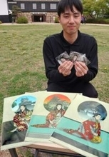 岡山城彩る3人の姫がグッズに　手鏡など6種類、外国人に人気