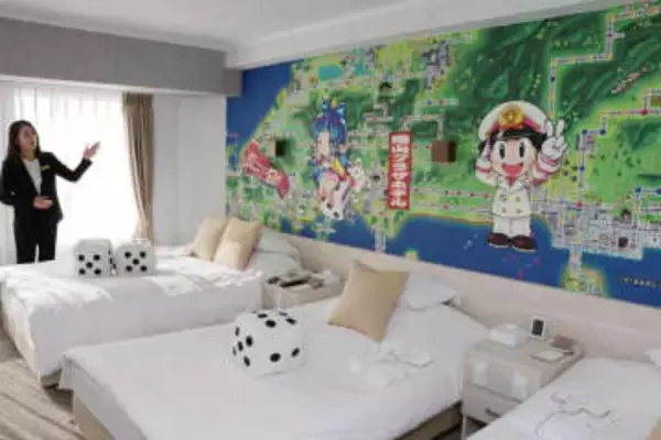 「桃鉄」の世界観味わえる客室　岡山プラザホテル、宿泊プラン提供