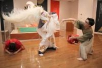 「鏡獅子」の魅力 ダンスで表現　　井原・平櫛田中美術館で映像撮影、上映