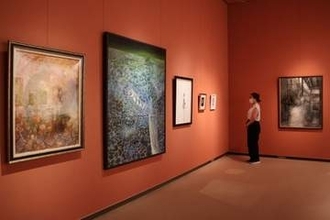 芸術と教育に情熱注いだ生涯伝える　勝央美術文学館で植月英俊展、9月13日まで