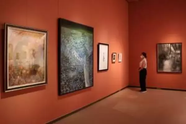芸術と教育に情熱注いだ生涯伝える　勝央美術文学館で植月英俊展、9月13日まで