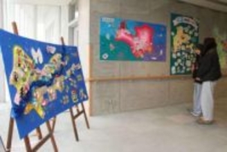 絵画、立体力作3000点　和気・瀬戸内中学生美術展