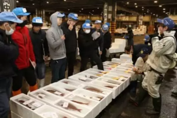 水産物取引 「とめ市」で締めくくり　岡山中央卸売市場