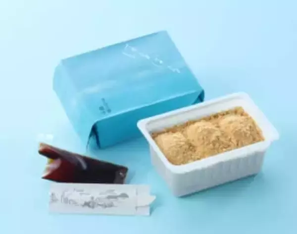 小島に見立てたきな粉餅　岡山製菓、地元らしさPR