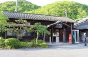 開業100年迎えた総社・美袋駅　看板掲示やウオーキング、活性化委がイベント