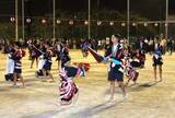 「岡山県重要無形民俗文化財の傘踊り 優美に　笠岡・大島地区の小中学生ら」の画像1