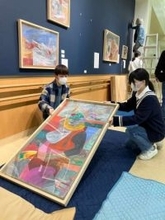 画家・国吉康雄をアートで顕彰　15日、吉備中央・円城寺 岡山大院講座企画 模写展示、明治の授業再現