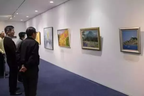 人物や風景個性豊かに表現　玉野の2教室が絵画作品展