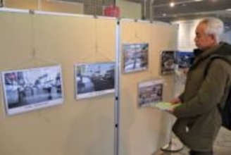 東日本大震災15年　被害と復興対比　岡山市役所で写真展