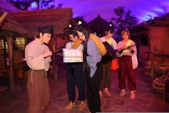 中世の町並みで埋蔵金巡る謎解きを　福山・草戸千軒ミュージアム催し