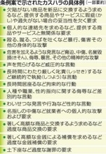 カスハラ防止へ意見募る26日まで   　岡山市議会、条例案を来年2月提出