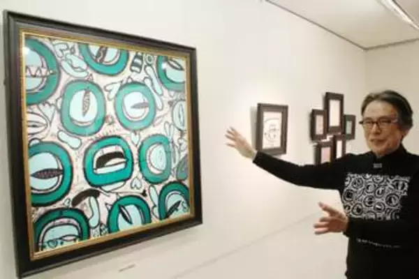 国広富之さん「エネルギー感じて」　5月4日まで岡山高島屋で油絵展