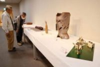 愛好家31人の多彩な力作50点披露　アルネ・津山で津山工芸展 10日まで