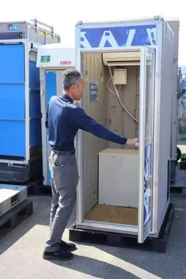 1人用のボックス型冷房室開発　みのる産業、建設現場の暑さ対策向け