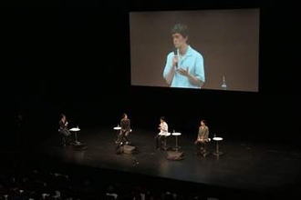 見どころや撮影秘話語る 大河ドラマ「豊臣兄弟！」　秀吉役の池松さんら ハレノワでトークライブ