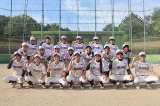 女子中学軟式野球「スカイエンゼルス」　全国大会5年連続出場　ベスト8狙う
