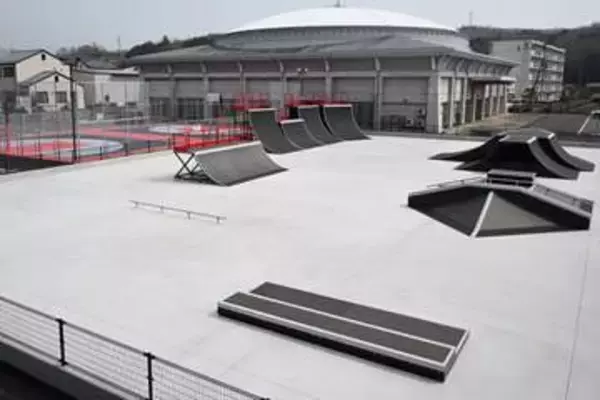 アーバンスポーツ施設併設　美作・勝田公民館19日オープン