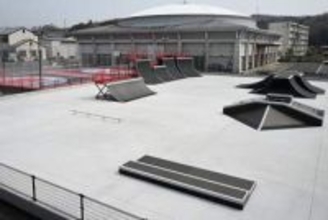 アーバンスポーツ施設併設　美作・勝田公民館19日オープン