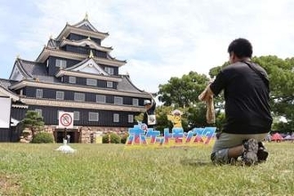 岡山城で夏休みイベント始まる　ポケモン、武将なりきり…催し多彩