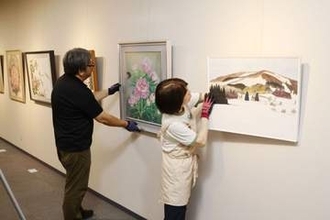 県北美術展10日開幕 アルネ・津山　絵画や工芸 5部門に158点