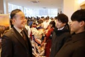 闘病乗り越え迎えた晴れの日　津山出身の大学2年光岡さん