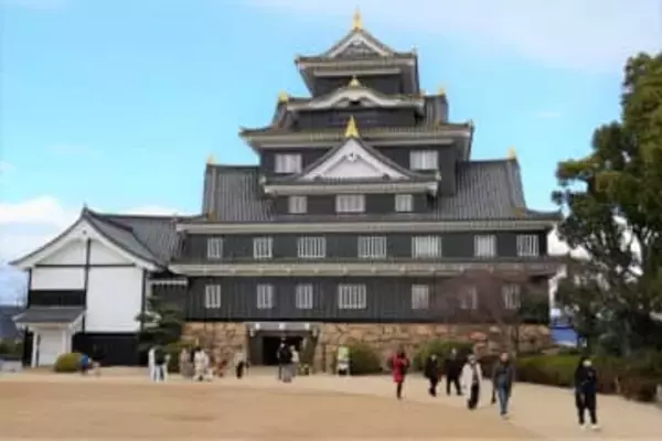 なるか過去最多更新 岡山城天守入場者数　2025年度 インバウンド、コラボ企画が奏功