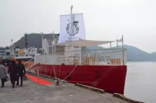 観光船「備前丸」竣工　周遊計画など未定 備前市、協議急ぐ