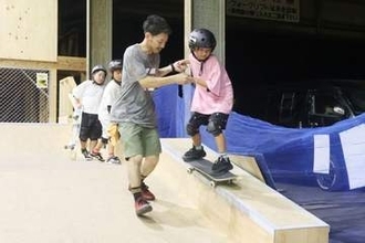 津山にアーバンスポーツ施設　30日開業  5セクション備える