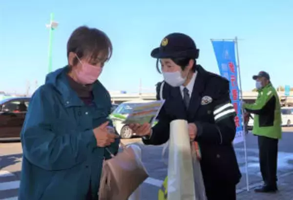 交差点 互いに安全確認を　倉敷署 死亡事故相次ぎ啓発