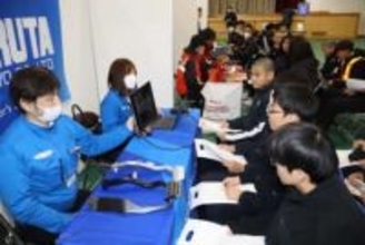 山陽高でおしごとフェア　浅口、地場企業の魅力PR