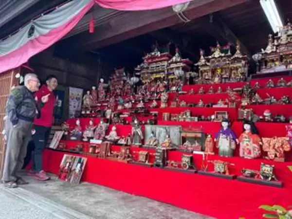 「江戸情緒の残る町並み彩るひな人形　4、5日 高梁市本町地区で催し」の画像