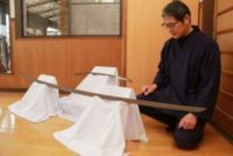 今村宮の2振り再生へ、奉納刀プロジェクト第3弾　瀬戸内・刀剣の里で研磨、寄付募る