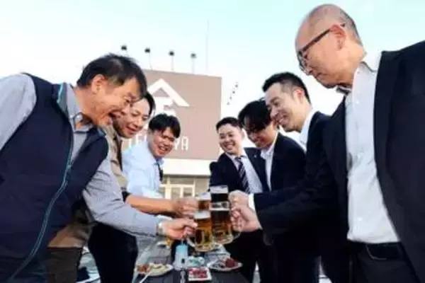 天満屋倉敷店でビアガーデン開業　一足早く夏の風物詩満喫