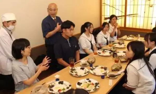 イタリア風うどん、いなりずしのあんかけ　総社高生と飲食店「締め」メニュー開発、8月販売