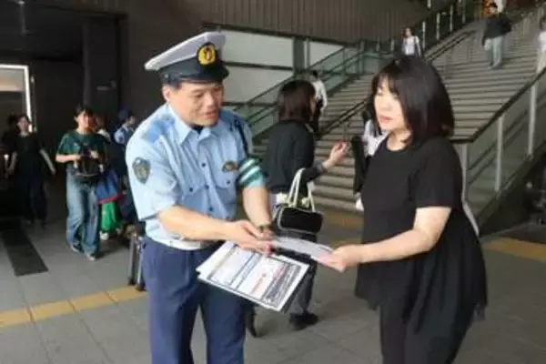 酒酔い運転絶対しないで 岡山駅前で啓発　道交法改正で岡山県警
