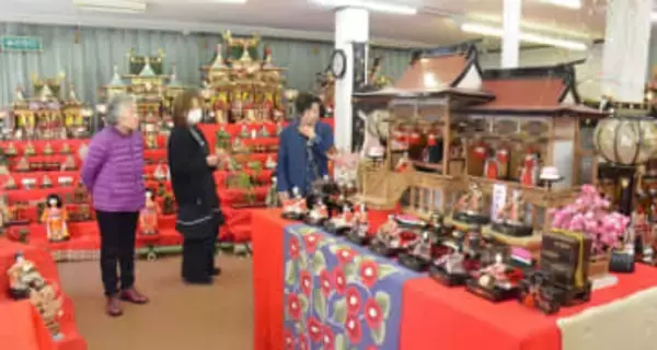 備前・片上ひなめぐり 27日開幕 7千体以上が春到来告げる