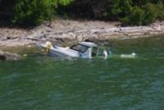 備前市沖でボート浸水　津山市の男性が死亡