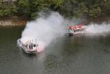 「帝釈峡で湖水開き 新緑満喫　遊覧船パレードやステージ」の画像1