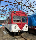 「旧下電車両「クハ24」 修繕着手　倉敷の市民グループ 公開目指す」の画像1